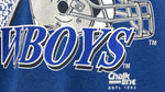 NFL (Brooks) - Dallas Cowboys Spell-Out Sweatshirt 1993 Medium Vintage Retro Football