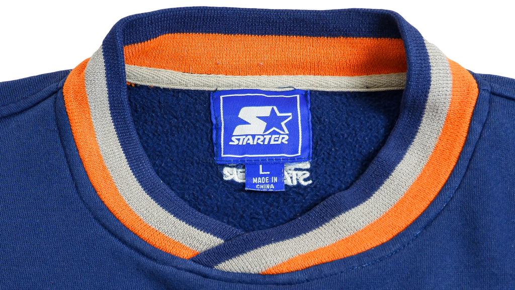 Starter - Illinois Spell-Out Sweatshirt 1990s Large Vintage Retro