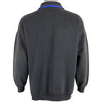 Vintage (JJM) - Labatt Blue, Its Your Call 1/4 Zip Sweatshirt 1990s Large Retro