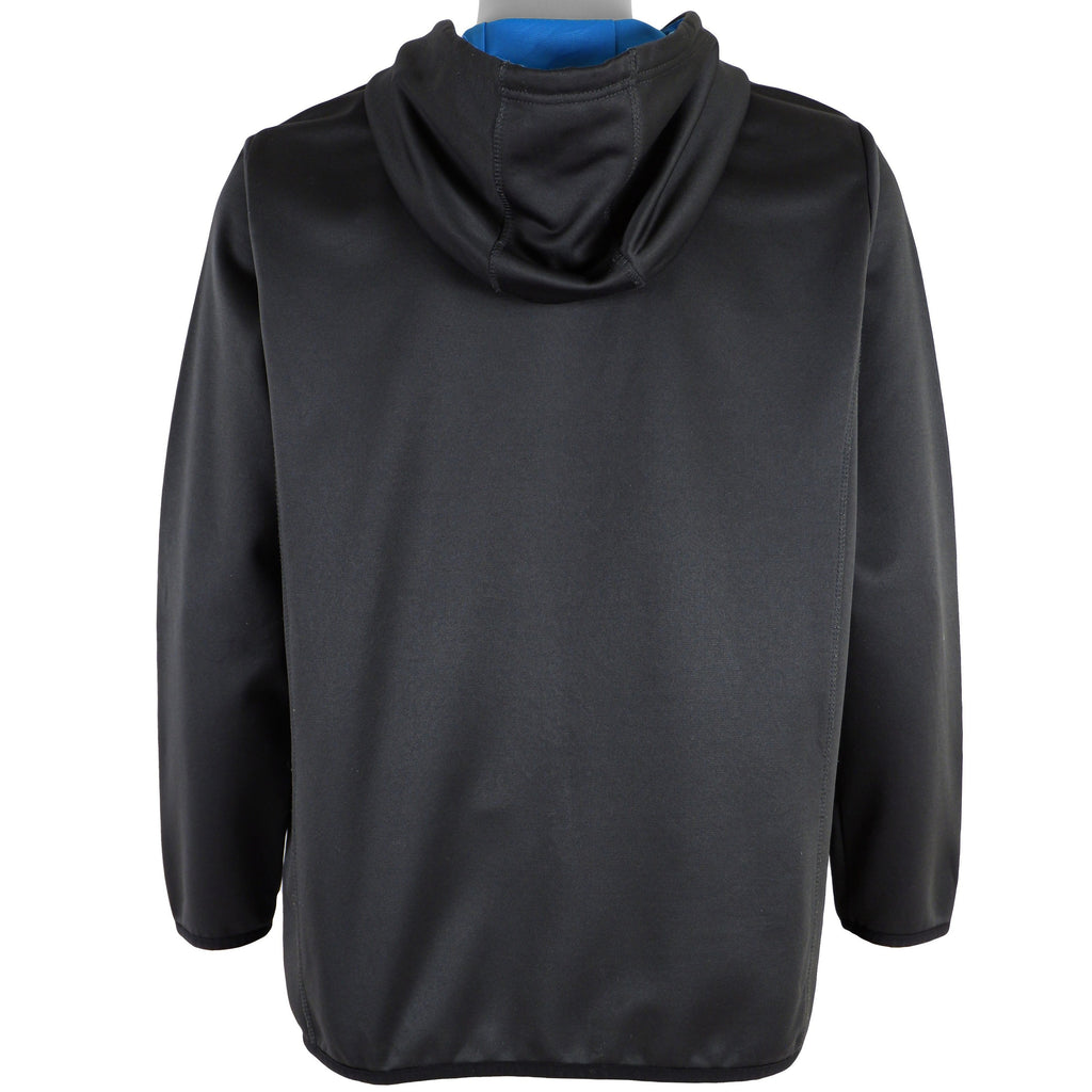 Starter - Black Spell-Out Hooded Sweatshirt 1990s X-Large Vintage Retro