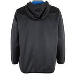 Starter - Black Spell-Out Hooded Sweatshirt 1990s X-Large Vintage Retro