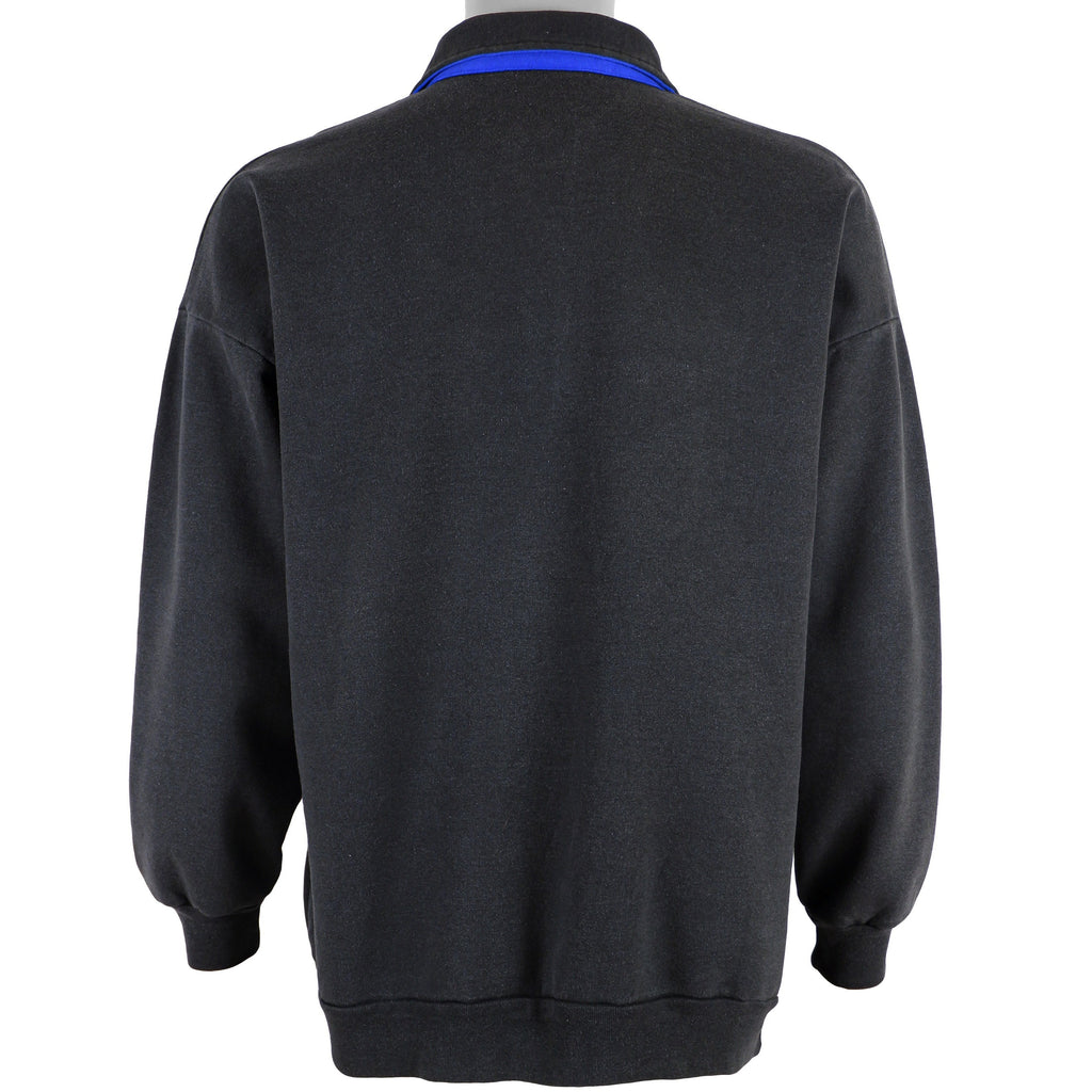 Vintage (JJM) - Labatt Blue, Its Your Call 1/4 Zip Sweatshirt 1990s Large