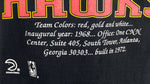 NBA (Home Team Advantage) - Atlanta Hawks Spell-Out T-Shirt 1990s X-Large Retro Basketball