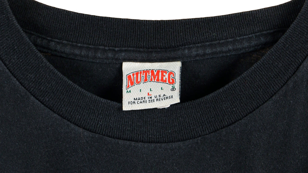 NFL (Nutmeg) - Carolina Panthers T-Shirt 1995 Large Vintage Retro Football