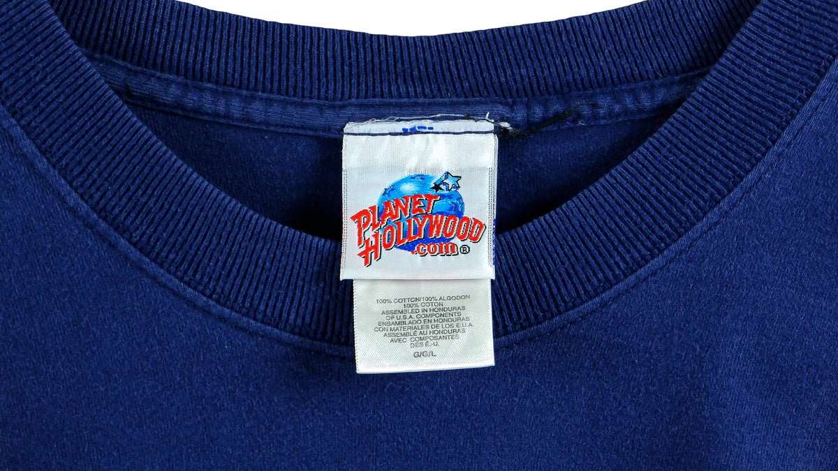 Vintage - Planet Hollywood T-Shirt 1990s Large Vintage Retro