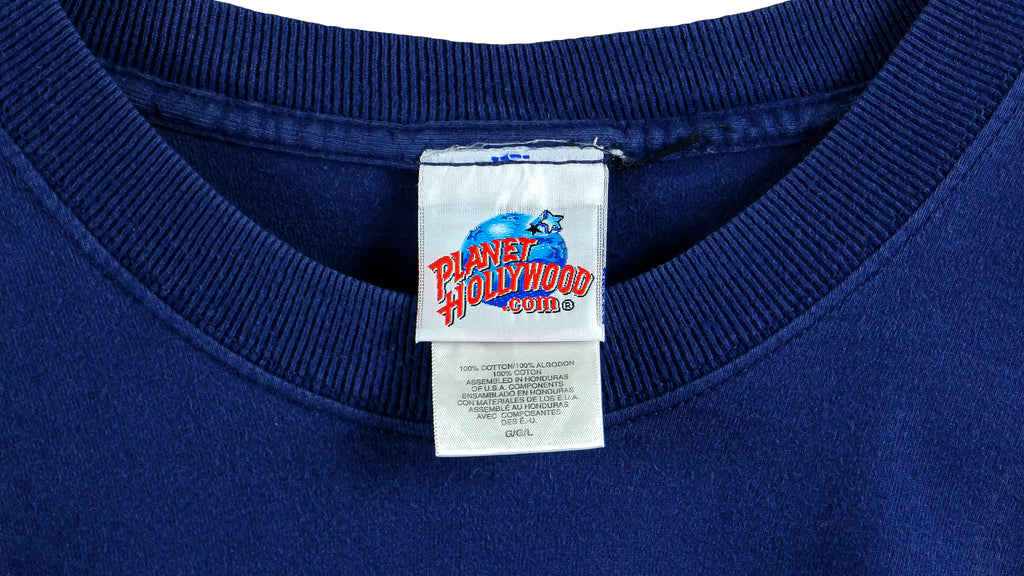Vintage - Planet Hollywood T-Shirt 1990s Large Vintage Retro