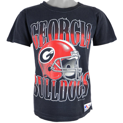 NCAA (Universal Athletics) - Georgia Bulldogs Spell-Out T-Shirt 1990s Medium