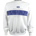 Disney - Eeyore Crew Neck Sweatshirt 1990s Medium Vintage Retro