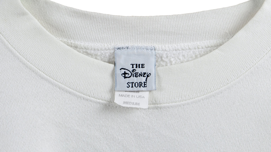 Disney - Eeyore Crew Neck Sweatshirt 1990s Medium Vintage Retro