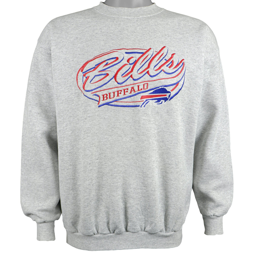NFL (Logo Athletic) - Buffalo Bills Crew Neck Deadstock Sweatshirt 1990s Large Vintage Retro Football