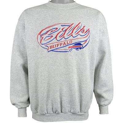 NFL (Logo Athletic) - Buffalo Bills Crew Neck Deadstock Crew Neck Sweatshirt 1990s Large