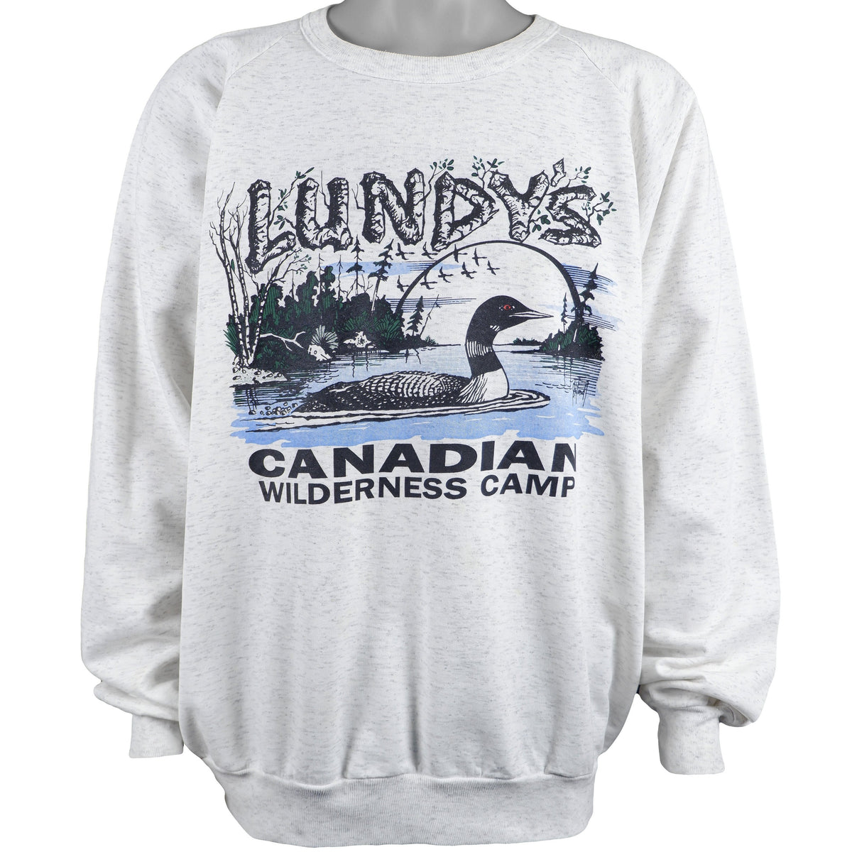 Vintage - Canadian Wilderness Camp Sweatshirt 1990s XX-Large Vintage Retro