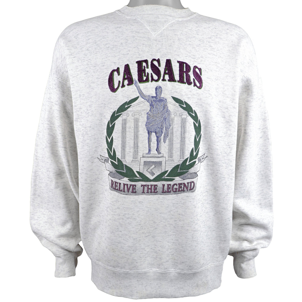 Vintage - Caesars - Relive the Legend Sweatshirt Large Vintage Retro 