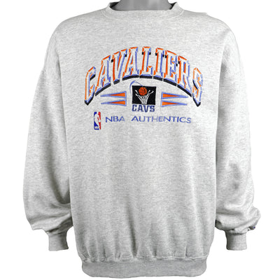 NBA (Logo Athletic) - Cleveland Cavaliers Deadstock Crew Neck Sweatshirt 1990s Large