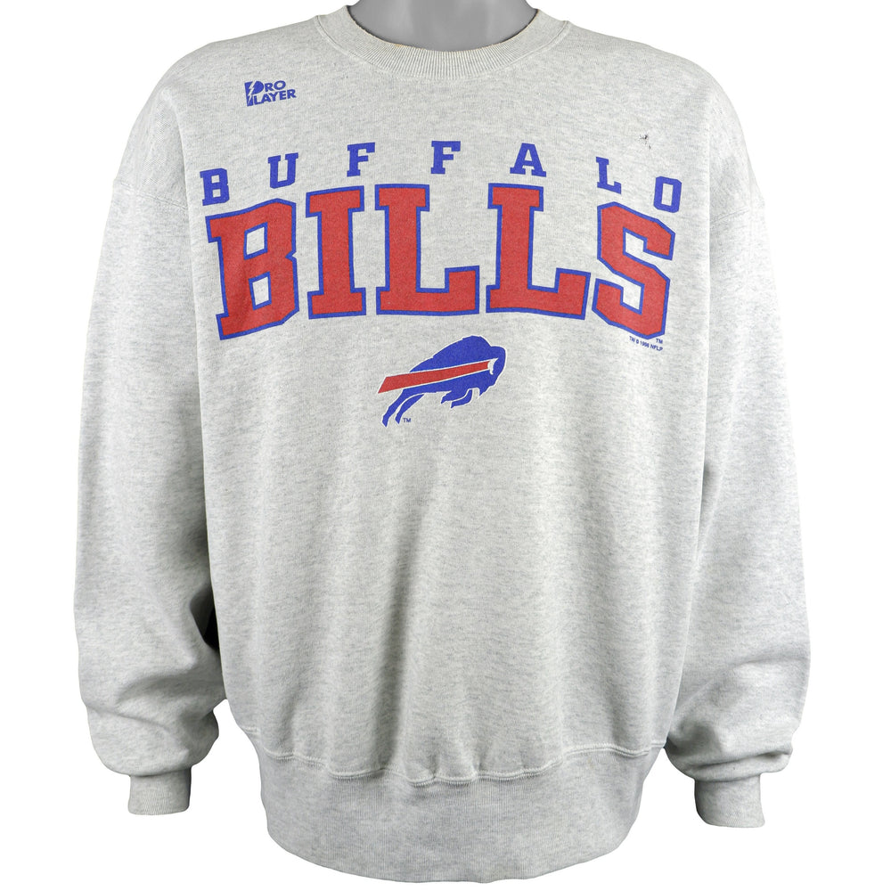 NFL (Pro Player) - Buffalo Bills Crew Neck Sweatshirt 1996 Large Vintage Retro Football