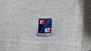 Harley Davidson - Grey Police Motorcycles 1/4-Button-Up T-Shirt 1990s XX-Large