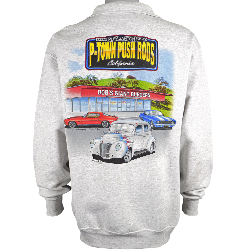 Vintage - P-Town Push Rods California Sweatshirt 1990s Large Vintage Retro