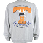 NCAA (Delta) - University of Tennessee Crew Neck Sweatshirt 1997 Large Vintage Retro College