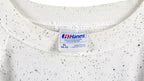 Vintage (Hanes) - White Ski Deadstock Sweatshirt 1990s X-Large Vintage Retro
