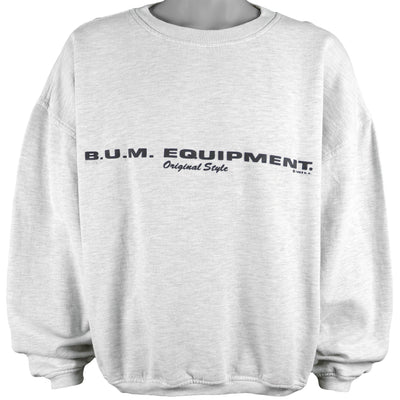 Vintage (BUM) - B.U.M. Equipment Crew Neck Sweatshirt 1990s X-Large