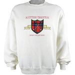 Vintage (CS) - Scottish Tradition Golf Collection Deadstock Sweatshirt 1990s Large Vintage Retro