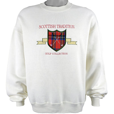 Vintage (CS) - Scottish Tradition Golf Collection Deadstock Crew Neck Sweatshirt 1990s Large