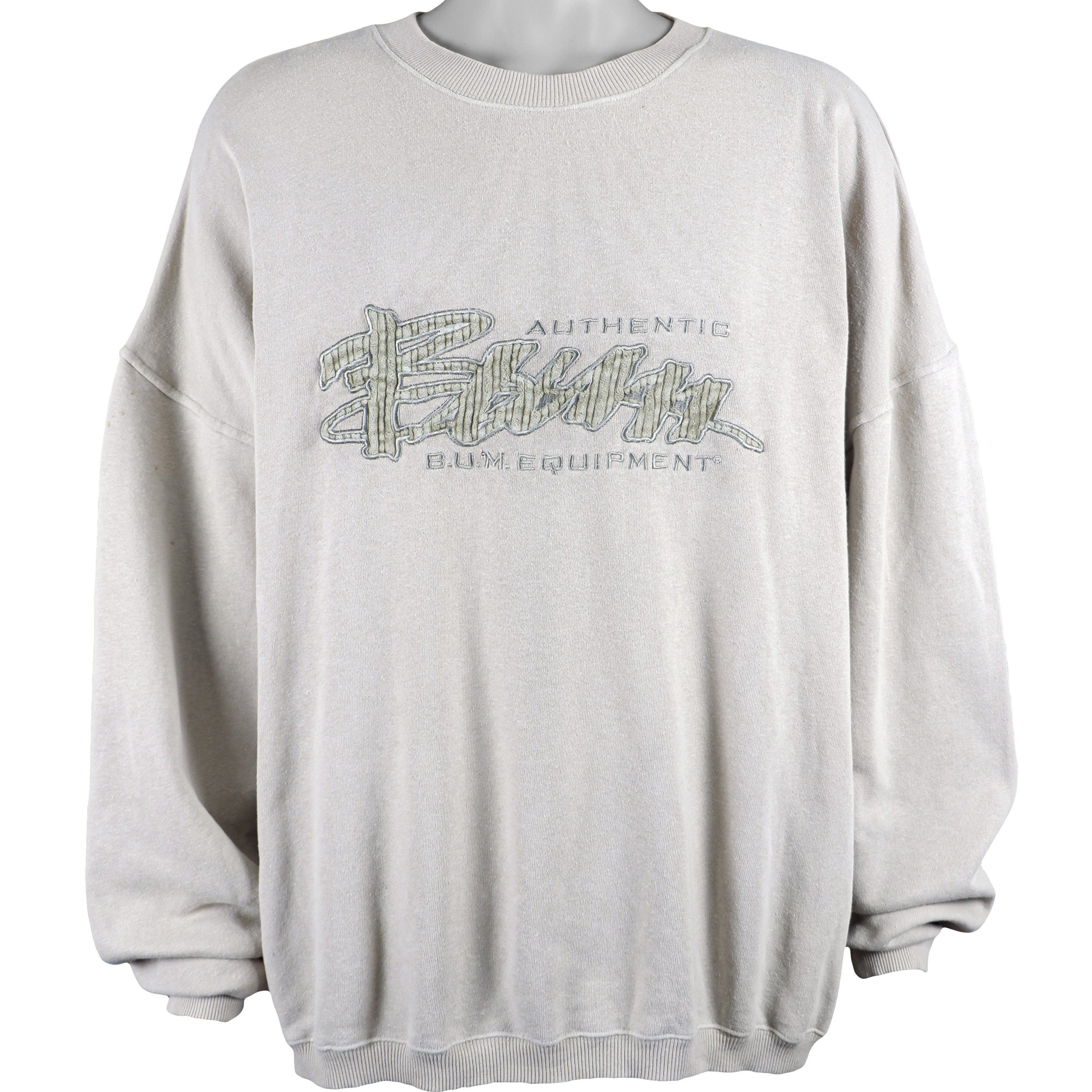 Vintage (BUM) - B.U.M. Equipment Crew Neck Sweatshirt 1990s XX-Large Vintage Retro