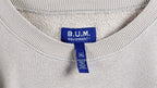 Vintage (BUM) - B.U.M. Equipment Crew Neck Sweatshirt 1990s XX-Large Vintage Retro