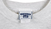 Lee - USA Land of Free Crew Neck Sweatshirt 1990s Medium Vintage Retro