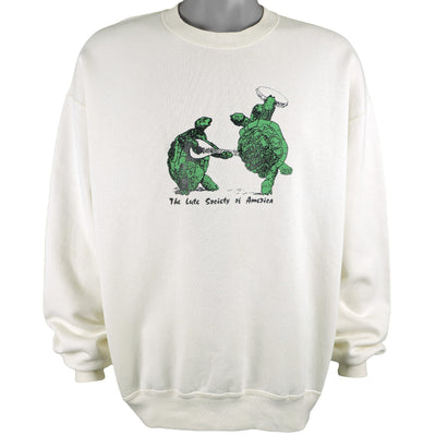 Vintage (Jerzees) - The Lute Society of America Deadstock Crew Neck Sweatshirt 1990s Large