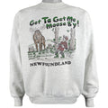 Vintage (Best) - Newfoundland Crew Neck Sweatshirt 1990s Large Vintage Retro