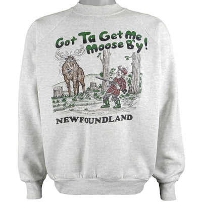 Vintage - Newfoundland Crew Neck Sweatshirt 1990s Large