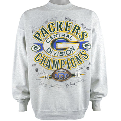 NFL - Green Bay Packers, Central Division Champions Crew Neck Sweatshirt 1996 X-Large