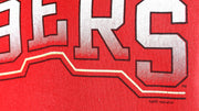 NFL (Signal) - San Francisco 49ers Big Spell-Out Sweatshirt 1993 Medium Vintage Retro Football