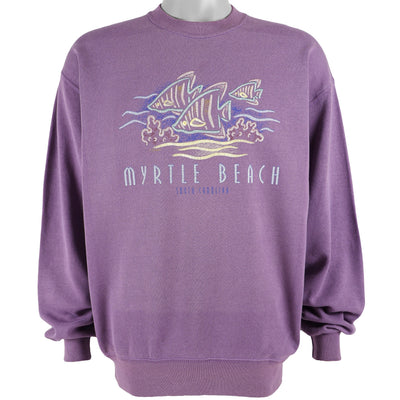 Vintage (Soffe Sweats) - Myrtle Beach, South Carolina Crew Neck Sweatshirt 1990s Large