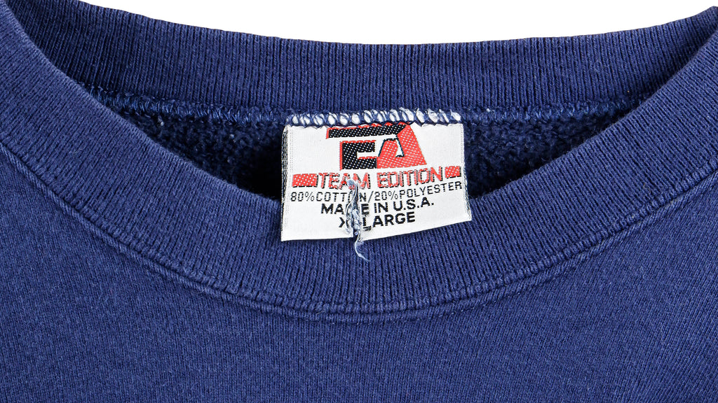 Vintage (Team Edition) - Elephants Printed Crew Neck Sweatshirt 1990s X-Large Vintage Retro