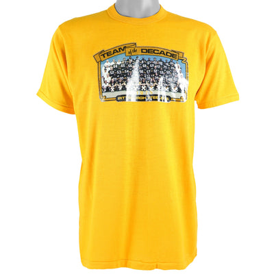 NFL (Russell Athletic) - Pittsburgh Steelers, Team of the Decade Deadstock T-Shirt 1990s Large