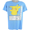 Vintage (Hanes) - Pikachu, Pokemon T-Shirt 1990s Large