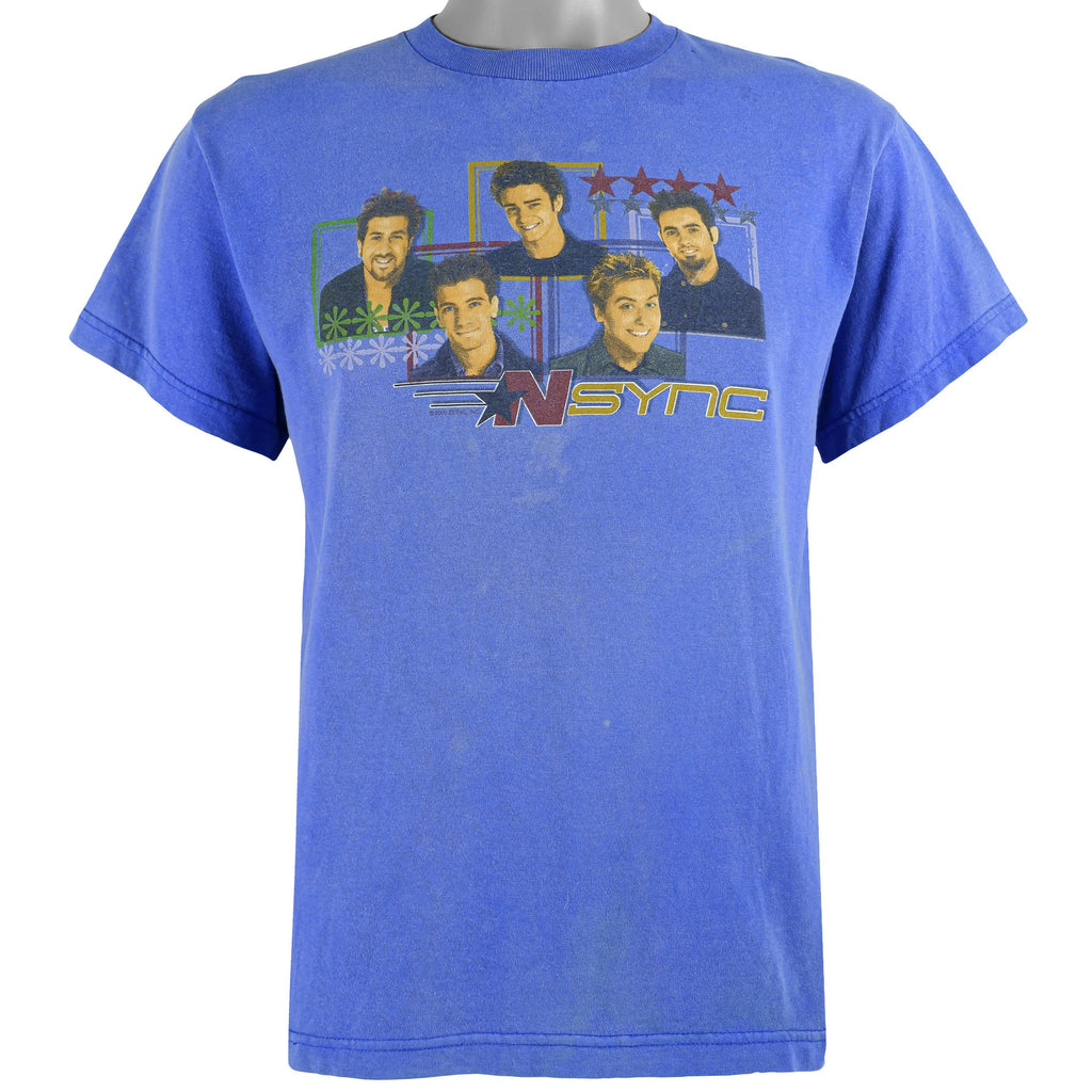 Vintage (Winterland) - NSYNC Spell-Out T-Shirt 2000 Medium