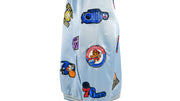 NBA - Jeff Hamilton NBA Logos Satin Jacket 1990s XX-Large Vintage Retro Basketball