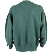 NCAA (Midwest) - Miami Hurricane Spell-Out Sweatshirt 1990s Large Vintage Retro Football College
