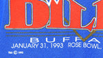 NFL (Trench) - Buffalo Bills Crew Neck Sweatshirt 1993 Medium Vintage Retro Football