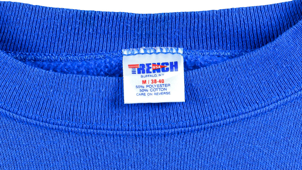NFL (Trench) - Buffalo Bills Crew Neck Sweatshirt 1993 Medium Vintage Retro Football