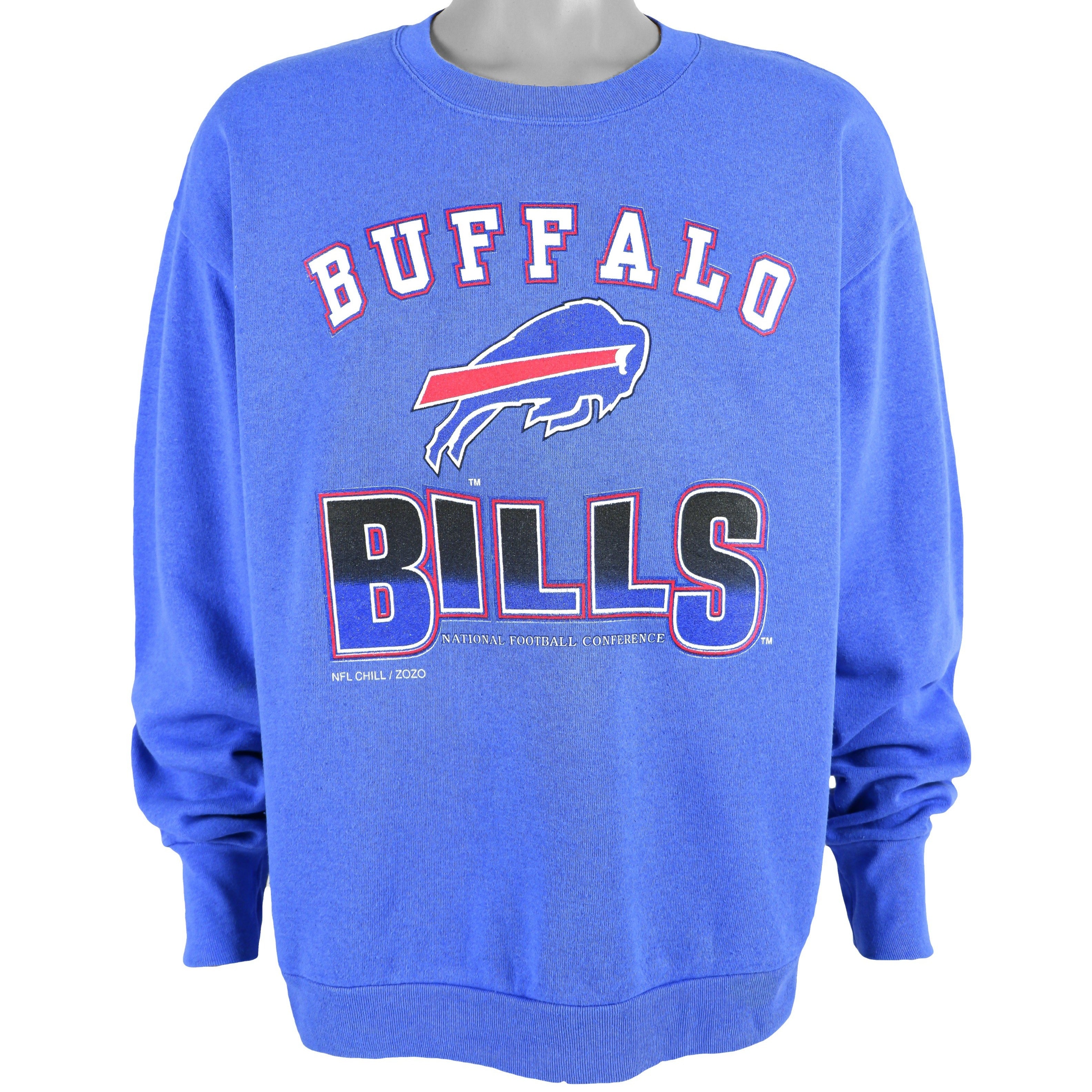 Vintage NFL (Delta) - Buffalo Bills Crew Neck Sweatshirt 1990's Large –  Vintage Club Clothing