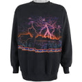 Vintage (Signal Sports) - Black Thunder and Wolfe Sweatshirt 1992 X-Large Vintage Retro