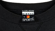 Vintage (Signal Sports) - Black Thunder and Wolfe Sweatshirt 1992 X-Large Vintage Retro