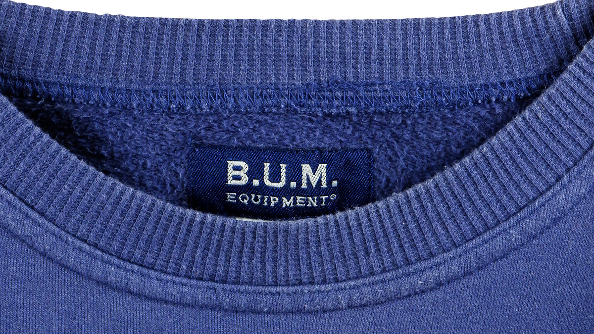 Vintage (BUM) - B.U.M. University Crew Neck Sweatshirt 1990s Large Vintage Retro