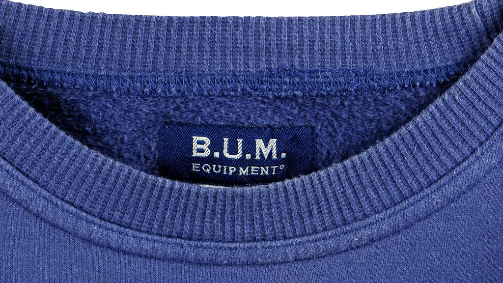 Vintage (BUM) - B.U.M. University Crew Neck Sweatshirt 1990s Large Vintage Retro