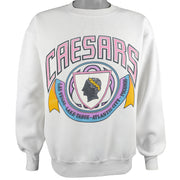 Vintage - Caesars - Las Vegas Crew Neck Sweatshirt 1990s Large Vintage Retro