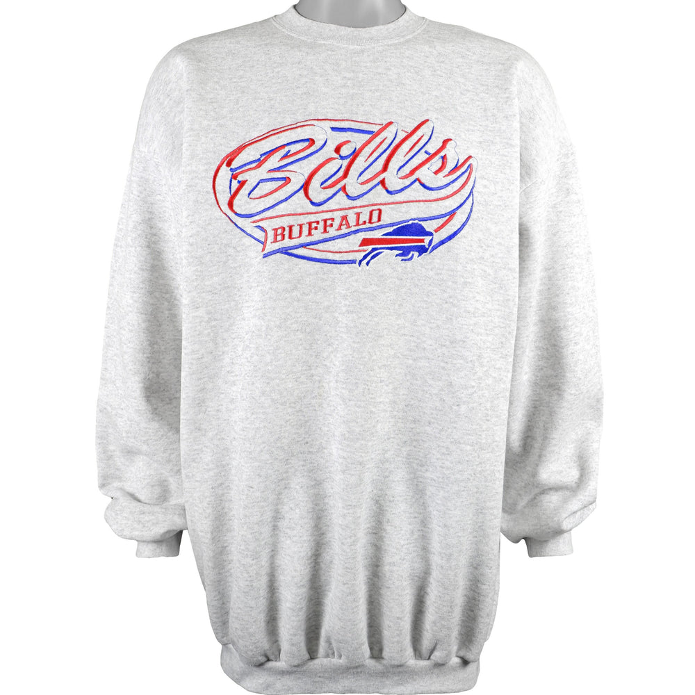 NFL (Logo Athletic) - Buffalo Bills Crew Neck Deadstock Sweatshirt 1990s X-Large Vintage Retro Football